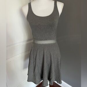 grey abercrombie and fitch grey dress size medium